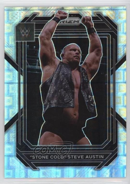 2023 Panini Prizm WWE Premium Box Set /199 Stone Cold Steve Austin #197 HOF 11yh