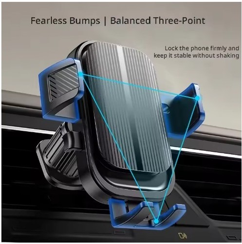 360° Universal Air Vent Mobile Phone Holder In Car Stand Cradle Mount GPS iPhone - Picture 3 of 6