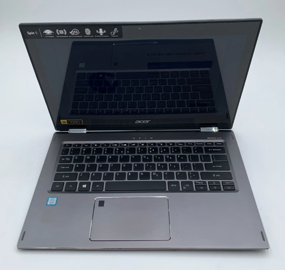 Acer Spin 5 15.6" 2020 i5-8250U 1.6GHz 250GB SSD 8GB DDR4 Gris Justo/Abolladura Foto 2 de 4