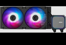 MSI MAG Coreliquid A13 240 Black AIO ARGB Liquid Cooling 240mm Radiator Dual 120