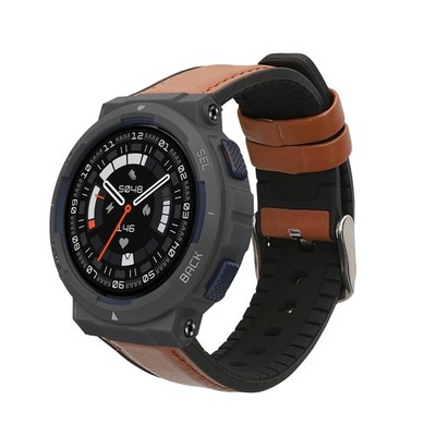 Armband für Amazfit Active Edge A2212 Active Edge A2213 Leder Fitnesstracker