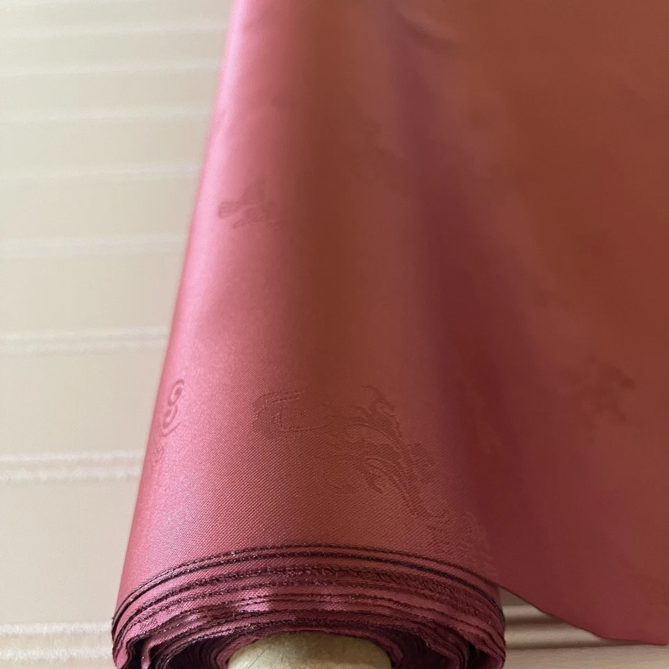 SILK MAROON FABRIC 4 Yards x 22 Inches Wide or 144 Inches x 22 Wide - Image 2 of 4