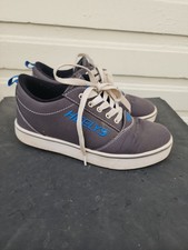 Heelys Pro 20 Kids Shoes - Grey/White/Blue - Size 6 Youth