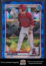2020 Bowman Draft Sapphire Edition #BD-103 David Calabrese