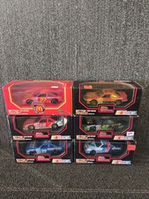 6--1:43rd Scale Stock Car Diecast Cars By Racing Champions