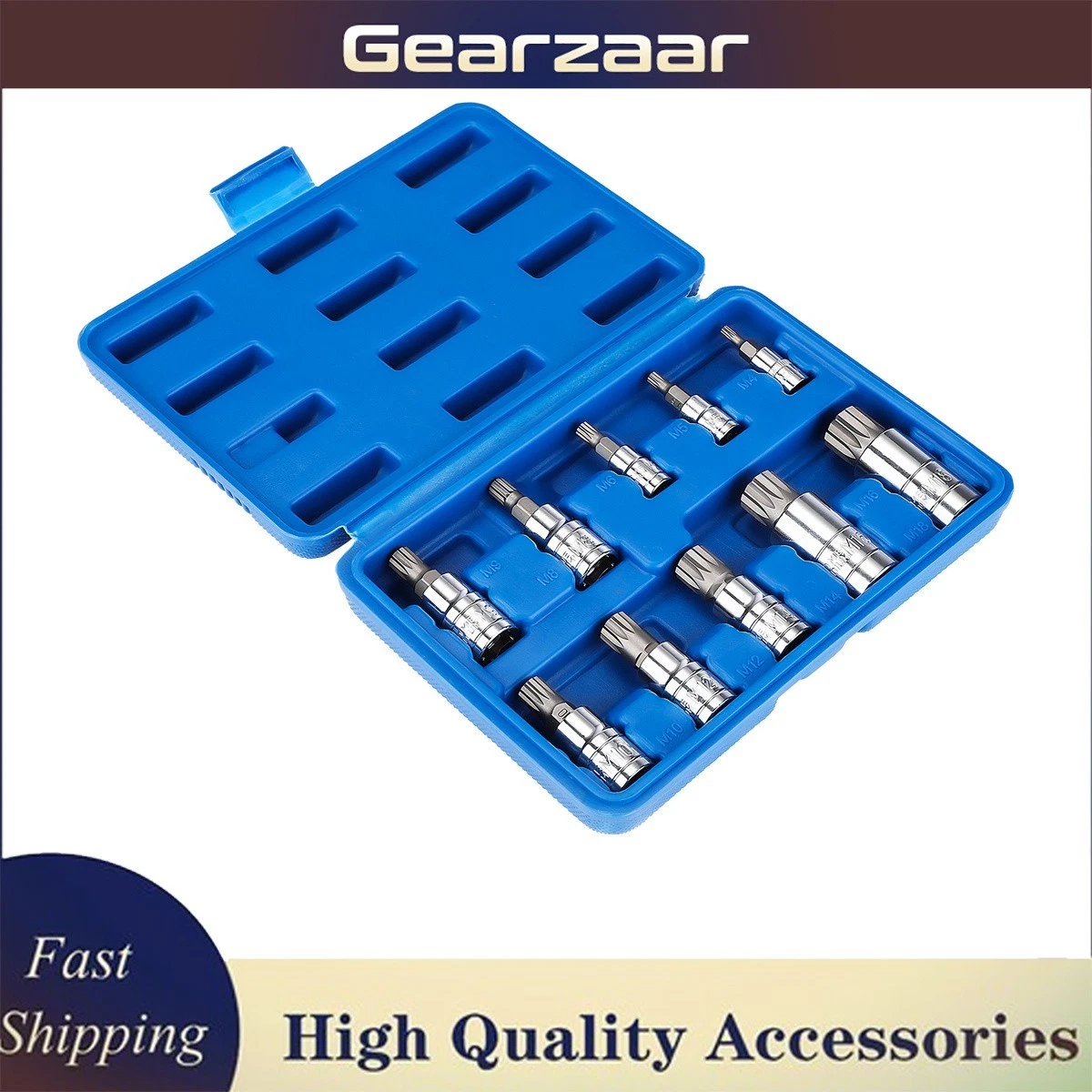 Triple Square Metric 8mm Size Vehicle Sockets and Socket Sets for