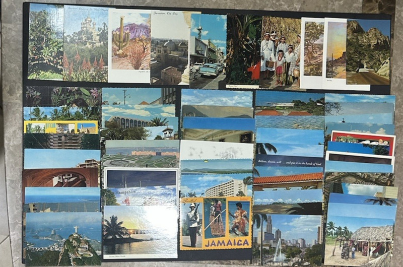 Post Cards SD Stock #612 A Fabulous & Beautiful Lot Of 360 Unused Worldwide---