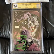 2X SIGNED CGC 9.8 SS Batman THE KILLING JOKE JOKER JOHN HIGGINS BRIAN BOLLAND