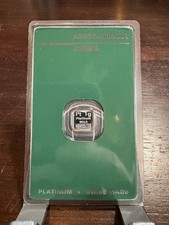 ⭐1 Gram Argor Heraeus Platinum Bar (New w/ Assay) The Perfect Investment⭐ 4510.00 per troy oz