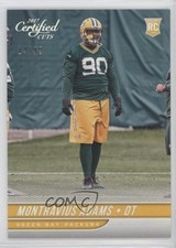 2017 Certified Cuts Rookies Silver 14/99 Montravius Adams #186 3o8