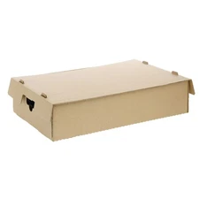 Southern Champion Tray 1170 Stackable Extra Large Kraft Catering Tray with Lid,