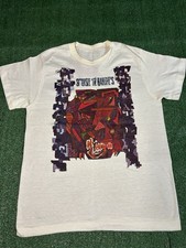 Vintage 1984 Siouxsie And The Banshees Hyaena Zebra Mechandise T Shirt S/M 80s