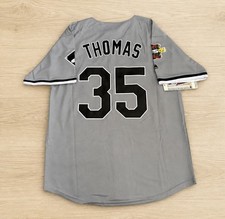 Frank Thomas Chicago White Sox 2005 World Series Grey  Men's Jersey