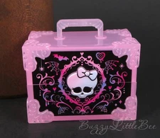 Draculaura Self-Scare Secrets Make-up Light Pink Box Tote Monster High Doll G3