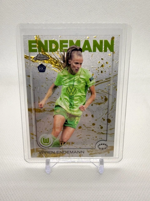 Vivien Endemann RC Topps Chrome 24/25 EXTREM SELTEN IX/XI (09/11) Wolfsburg RC