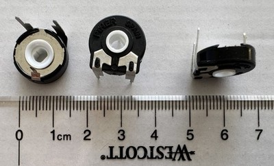 400 Pcs PT15NV02-503B2020 PIHER Potentiometer 1Turn Horizontal 15MM 50KΩ 20% Log