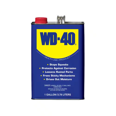 Original WD-40 Formula, Multi-Purpose Lubricant for Heavy Duty Use, 1 Gallon