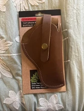 Saddle Mate 6.5" Adjustable Holster Top Grain Buffalo Leather Side Holster