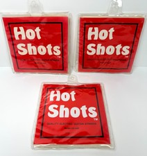 Vintage Hot Shots Guitar String Sets, Model HS-60E Made in USA - Lot of 3