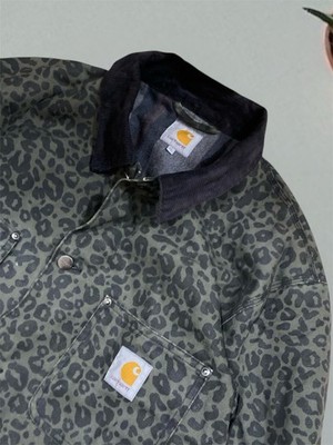 ジャケット・アウター CARHARTT MICHIGAN CHORE COAT LEOPARD CARHARTT MICHIGAN CHORE COAT LEOPARD Size M | eBay