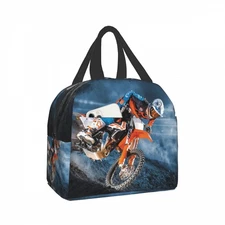Giwawa Motorcycle Lunch Box Insulated Tote Cooler Reusable Food Container Picnic
