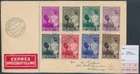 LS90583 Belgium 1937 Astrid & child express FDC used
