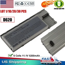✅LOT Battery for Dell Latitude D620 D630 D631 D640 PC764 TC030 KP423 TD116 M2300