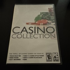 Casino Collection - PC CD-ROM Software Factory Sealed.