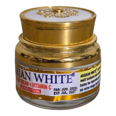 Arabian White  FACE CREAM with Vitamin C. Quick Action 50nl X 1 Exp 2030