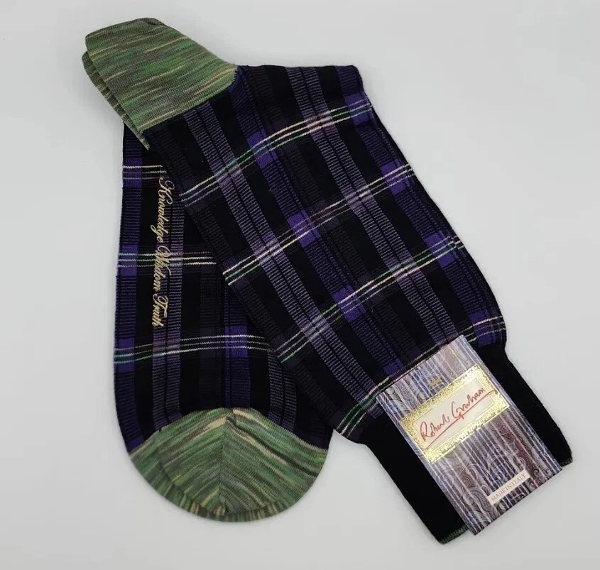 Plaid 2024 dress socks