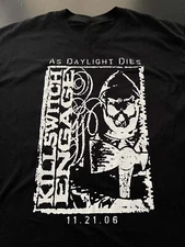 Killswitch Engage 11.21.06 As Daylight Dies T-Shirt, Black BL519