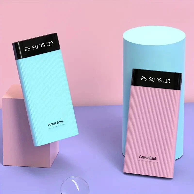 Banco de alimentación MiUSB doble 10000/20000 mAh para Android - Pantalla LED y luz Foto 4 de 4