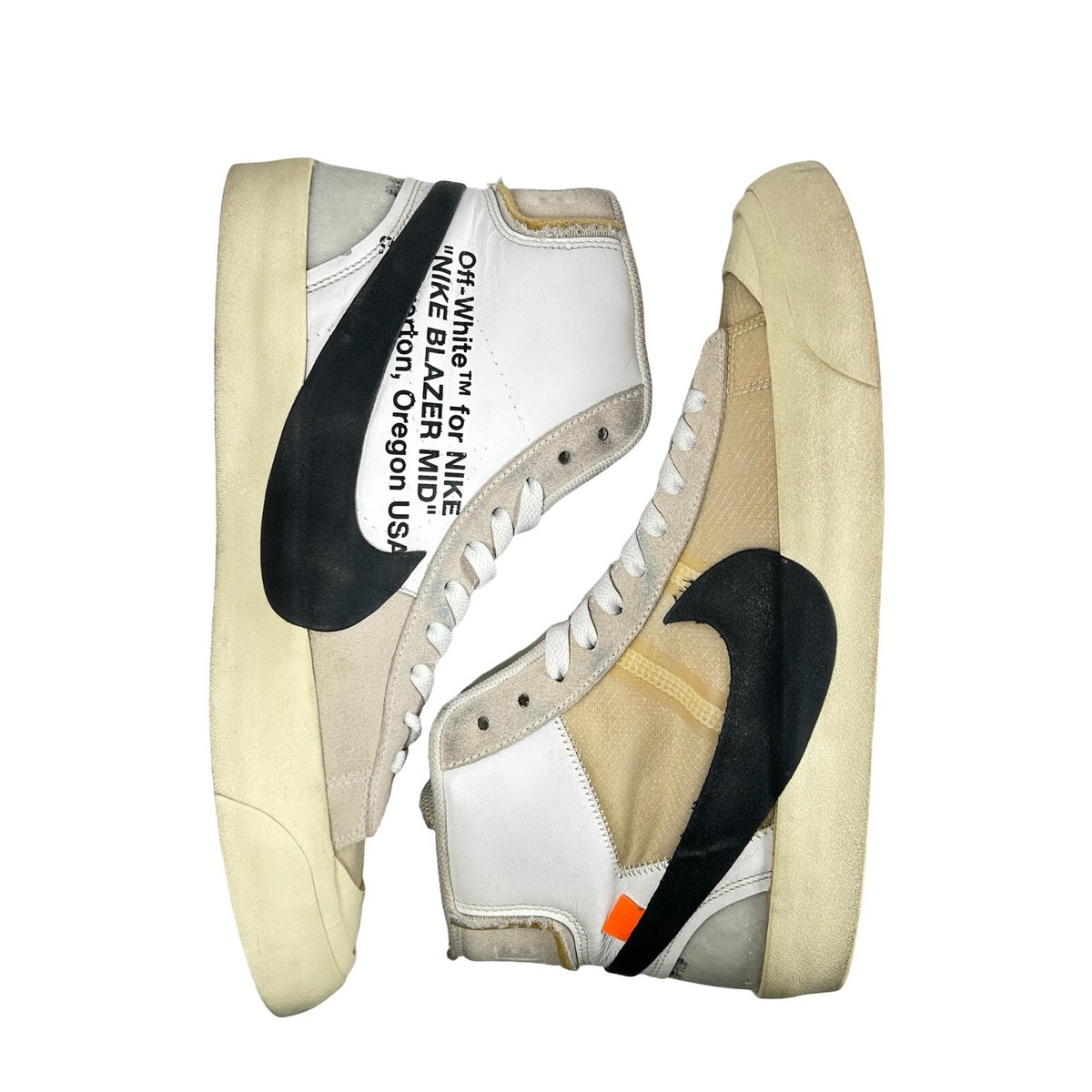 ア*ラ様 ナイキ Blazer Mid Off-White The Ten Buy Off-White x Blazer Mid 'The Ten' - AA3832 100 | GOAT