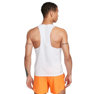 Nike Aeroswift タンクトップ XLホワイト Nike Aeroswift タンクトップ XLホワイト Nike Aeroswift タンクトップ