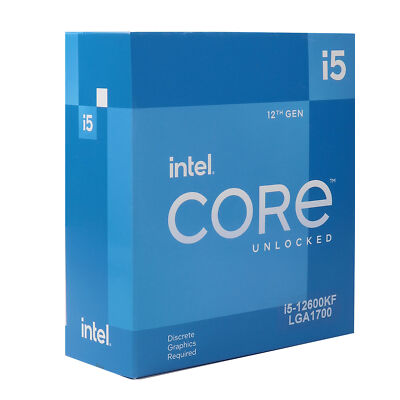 Intel Core i5-12600KF 3.7 GHz 10-Core LGA 1700 125W Unlocked Desktop Processor