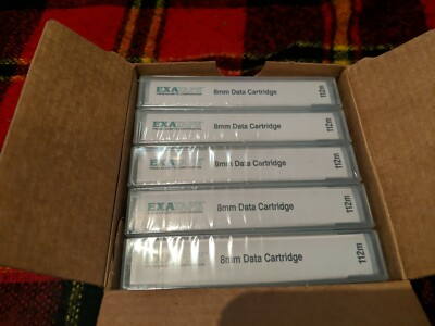 Cartouches De Sauvegarde Exabyte 8mm - Lot De 9 X 112m (5/10GB) + 1 Cartouche De Nettoyage