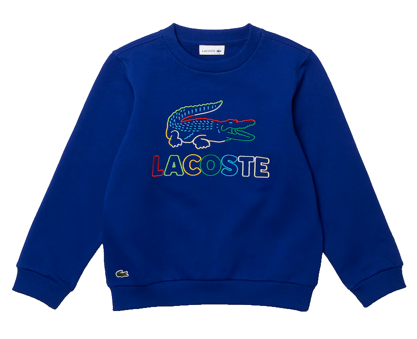 LACOSTE KIDS BLUE LACOSTE SWEATER SJ2583 01P