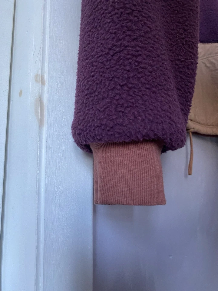 Fabletics - Fleece Pullover Burgundy Jacket - Image 2 of 4