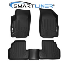 Smartliner Custom Fit Floor Mats 2 Row Liner 2013-2022 Buick Encore Chevy Trax