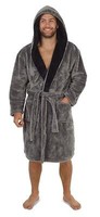 CityComfort Luxury Super Soft Men Dressing Gown Mens Bathrobe