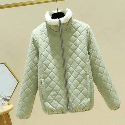 Lady Thermal Top Fleece Lined Coat Jacket Full Zip Thick Outerwear Casual Winter