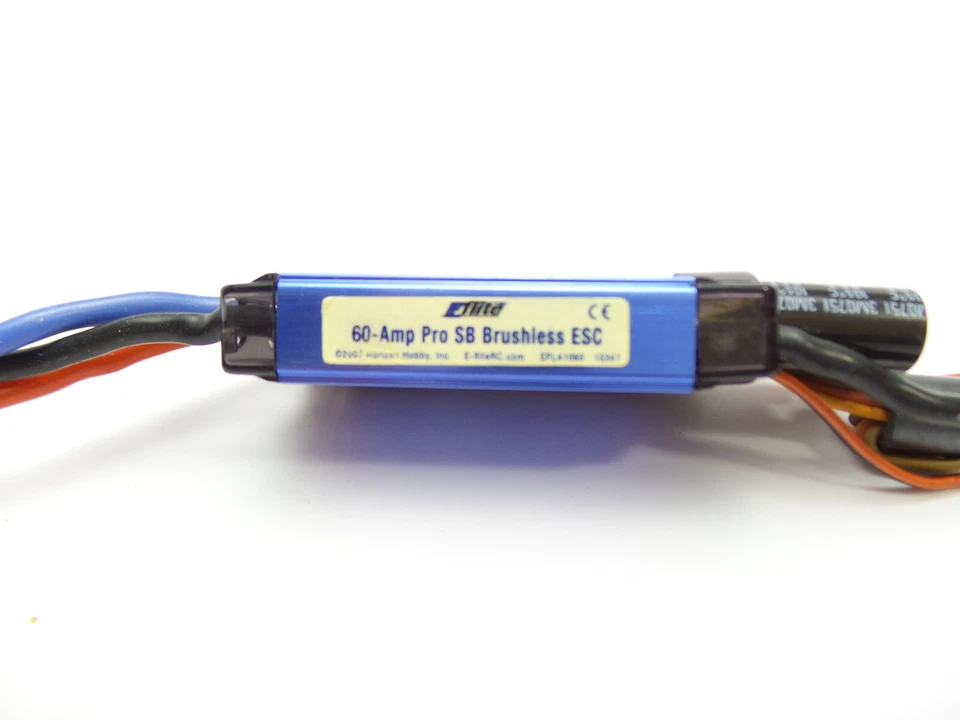 EFLA1060 Eflite 60 Amp Pro SB Brushless ESC Electronic Speed Control - Image 2 of 4