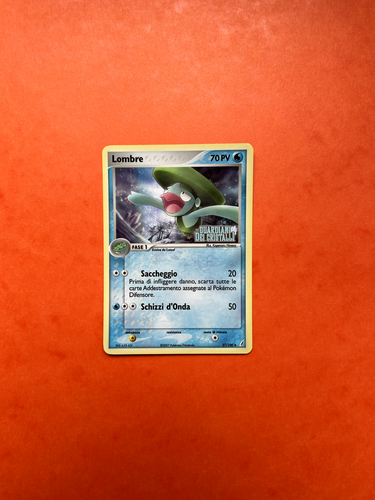 Pokemon Schatten 37/108 ITA 2007 Ex Crystal Guardians - MINT HOLO STAMPED