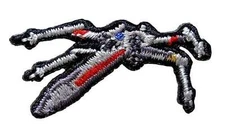 Star Wars X-Wing Fighter Mini Embroidered Patch 1.5 inch