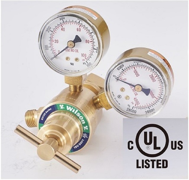 Oxygen Gas Regulator light Duty Cutting CGA540 Compatible with Victor