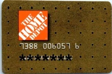 Vintage Home Depot Credit Card No expiration Date Home Improvement Charge Card