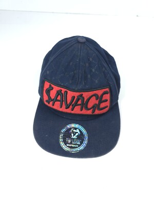 SAVAGE Snapback Cap Hat 100% Cotton Adult Men's Trucker Hat Skateboarding
