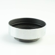 Unbranded - 29mm Round Chromed Brass Screw-In Lens Hood Shade