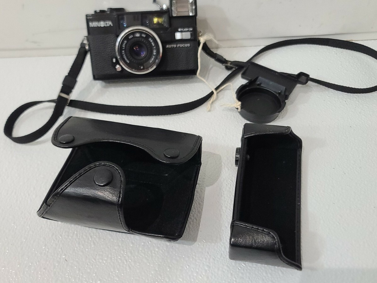 Vintage Minolta Hi-Matic AF2 35mm Film Camera Auto Focus Point