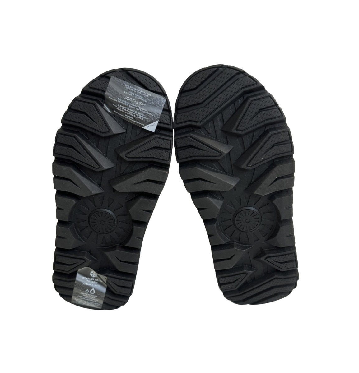 UGG ALL GENDER TASMAN WEATHER HYBRID BLACK BLACK SHOE US MEN  display picture 1
